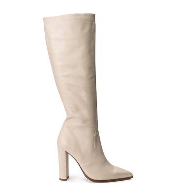 Botas de media pantorrilla Tony Bianco Lucille Vanilla Venice 10.3cm Amarillo Claro | XECGW36797