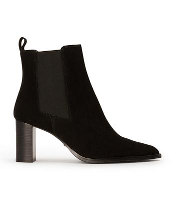 Botines Tony Bianco Piston Black Suede 7.5cm Negras | MECHR72771