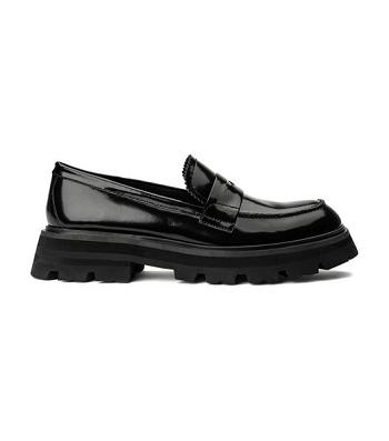 Loafers Tony Bianco Axell Black Hi Shine 4.5cm Negras | XECGW64070