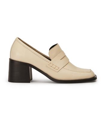 Loafers Tony Bianco Lomax Ecru Venice 6.5cm Blancas | ECEGJ52666