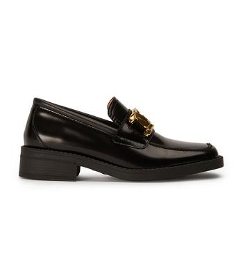 Loafers Tony Bianco Tia Black Hi Shine 4cm Negras | ZECMJ60597