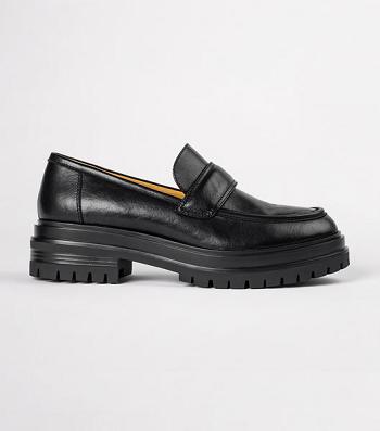 Loafers Tony Bianco Wiz Black Venice 4.5cm Negras | QECUV20463