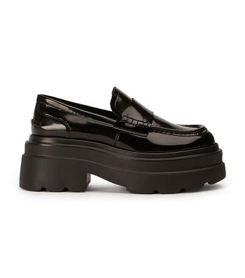 Loafers Tony Bianco Zomp Black Hi Shine 7.5cm Negras | ECNEJ71390