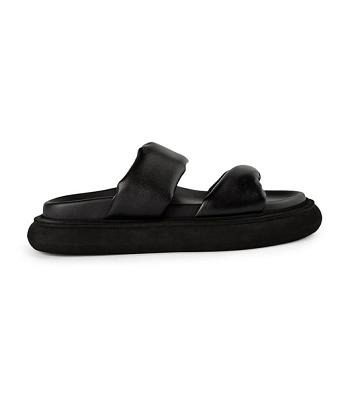 Plantillas Tony Bianco June Black Nappa 3cm Negras | ECXBR68187