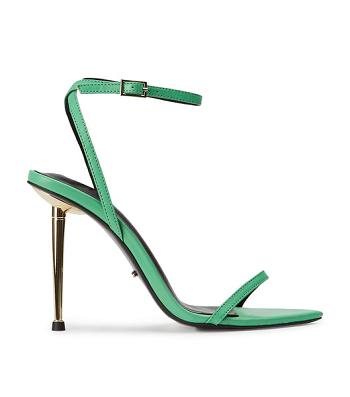 Tacones Brillantes Tony Bianco Myra Acid Green 10.5cm Verde | ECEAH38163