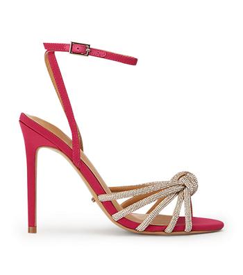 Tacones De Novia Tony Bianco Kyla Persian Crepe 11cm Rojas | QECUV94369