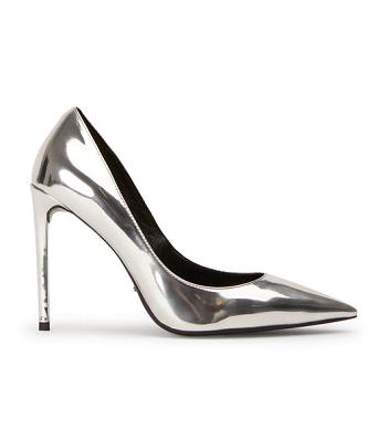 Tacones de aguja Tony Bianco Anja Silver Shine 10.5cm Plateadas | EECHC83886