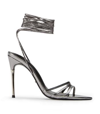 Tacones de aguja Tony Bianco Mavis Gunmetal Glimmer 10.5cm Gris | UECND48862