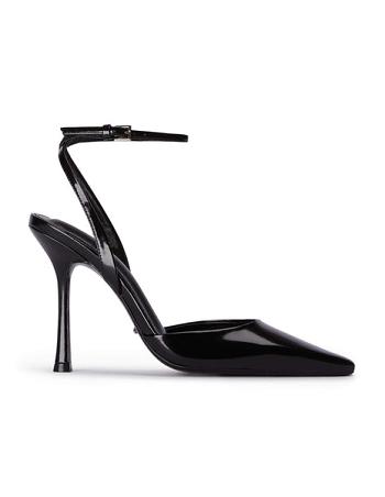 Tacones de evento Tony Bianco Eden Black Hi Shine 10.5cm Negras | ECDYB14593