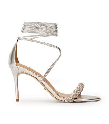 Tacones de evento Tony Bianco Henley Silver Nappa Metallic 8.5cm Plateadas Metal | ECZDE85566