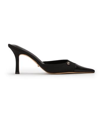 Tacones de evento Tony Bianco Stack Black Grosgrain/Black Como 8cm Negras | TECPQ59889