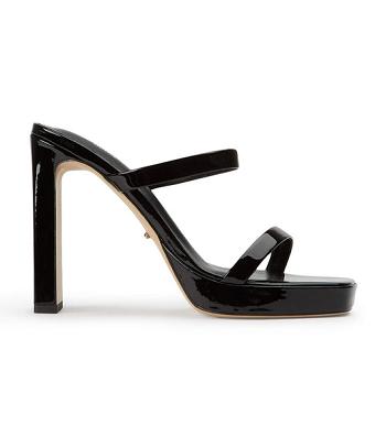 Zapatos Tacon Bloque Tony Bianco Diane Black Patent 11.5cm Negras | ECJBT49636